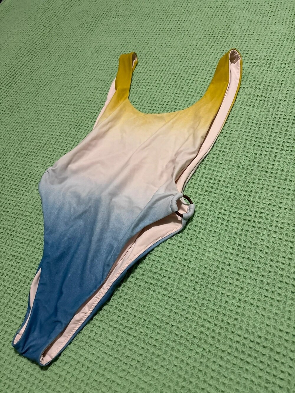 Aerie Super Scoop Ombré One-Piece Swimsuit Size Small